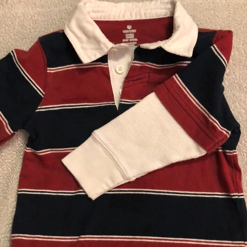 5/$25 Old Navy size 18-24 months long sleeve collared shirt